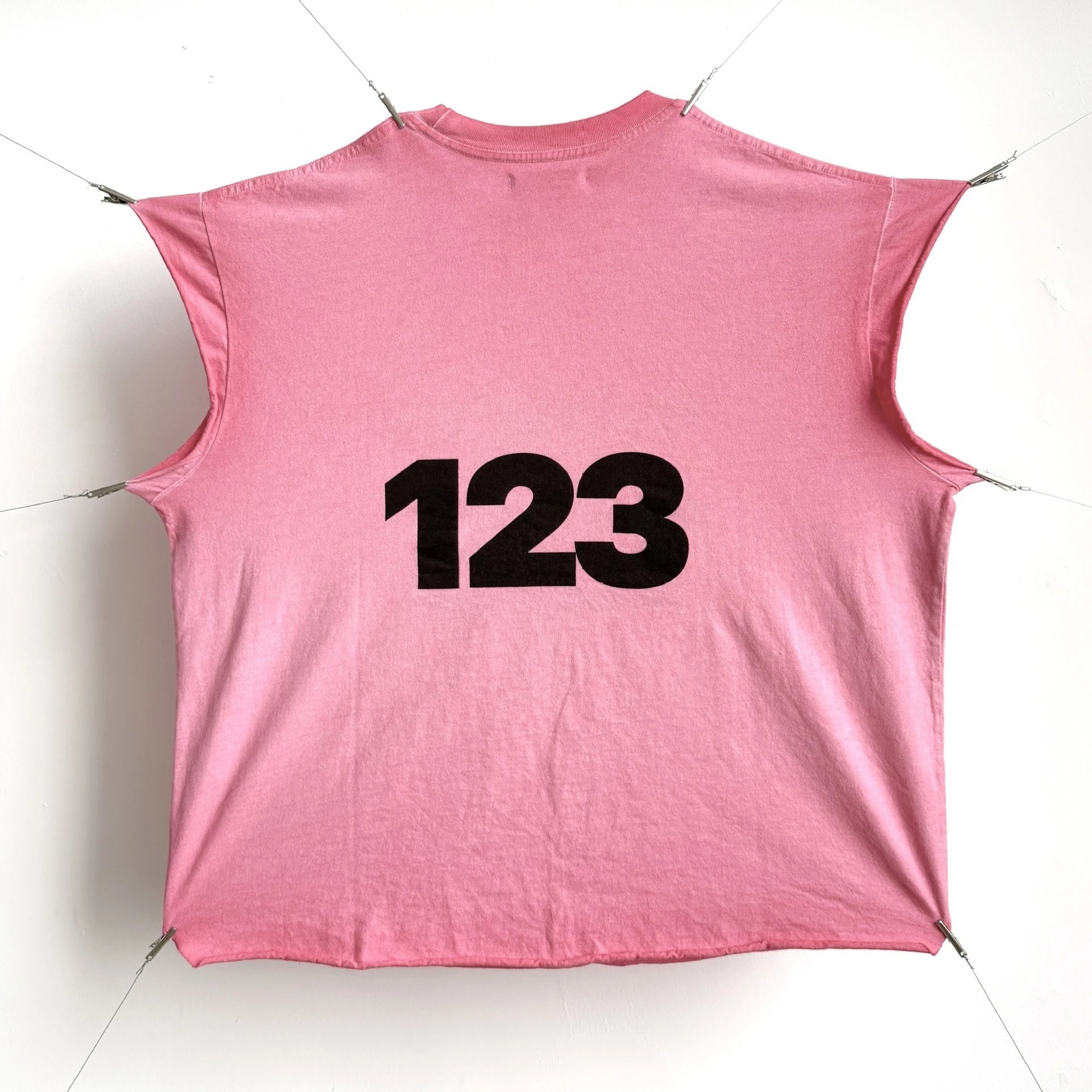 Design Sleeveless Graphic Tee Dark Gray T-Shirt - 38
