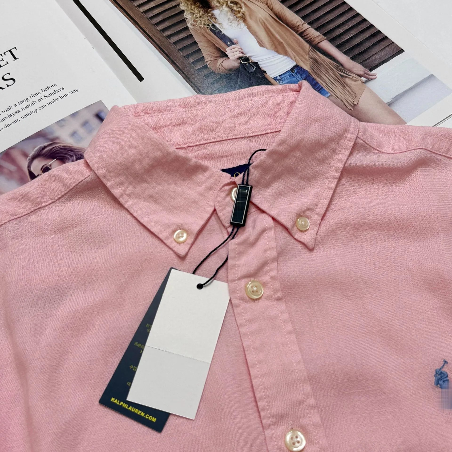 Polo Ralph Lauren Oxford Shirt Navy Blue - 14