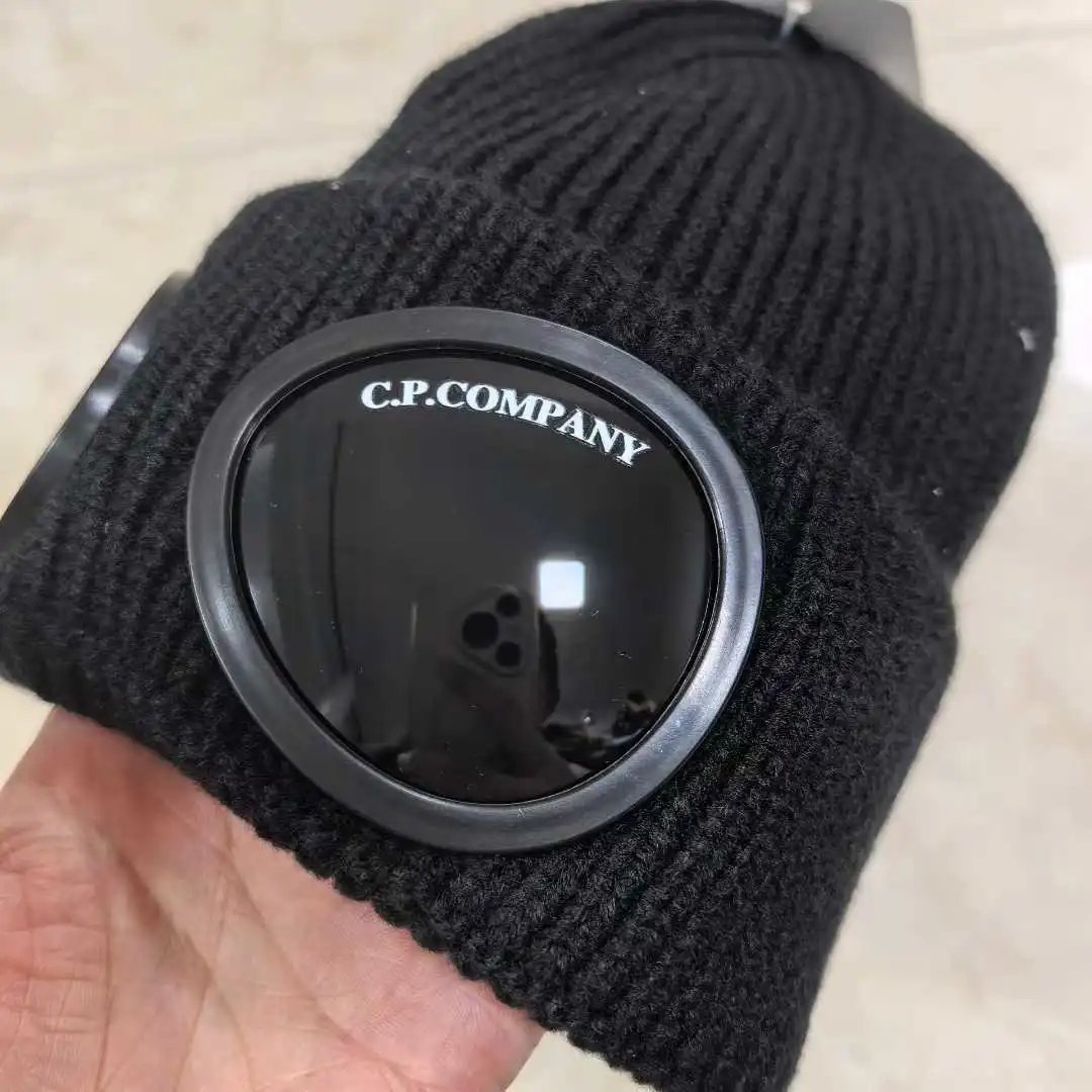 C.P. Company Hats Rib-Knit Goggle Beanie image 4