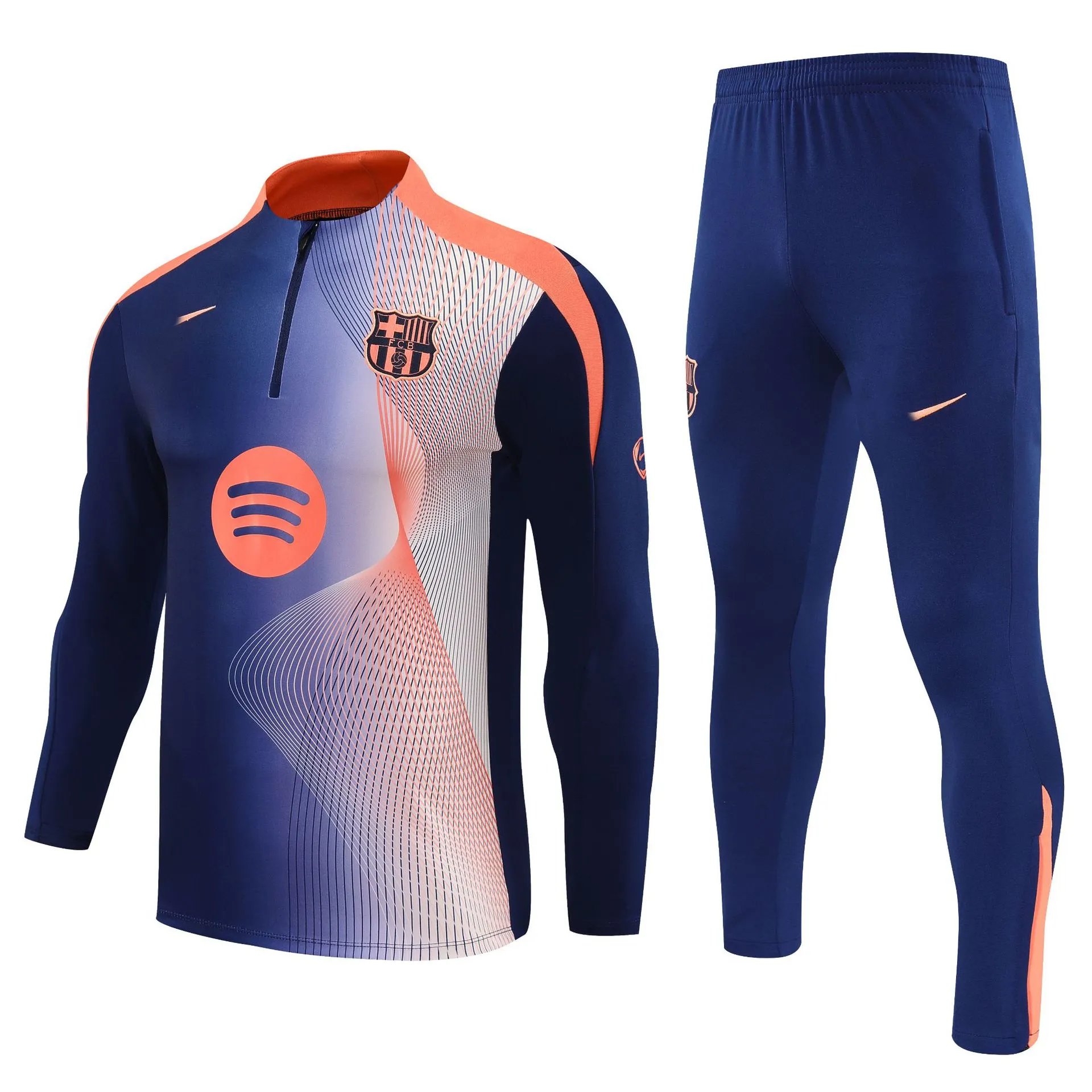 Inter Milan x Nike Training Tracksuit Navy - 17