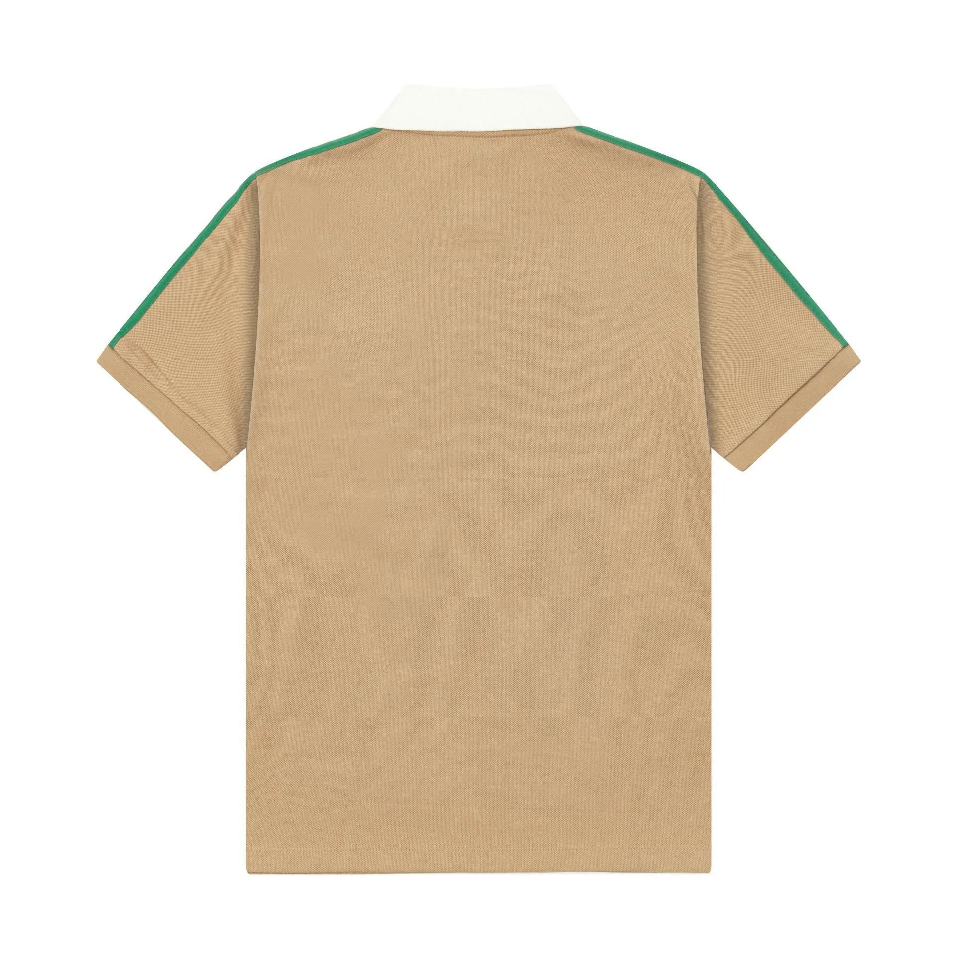 Gucci Web Stripe Polo White Polo Shirt - 9