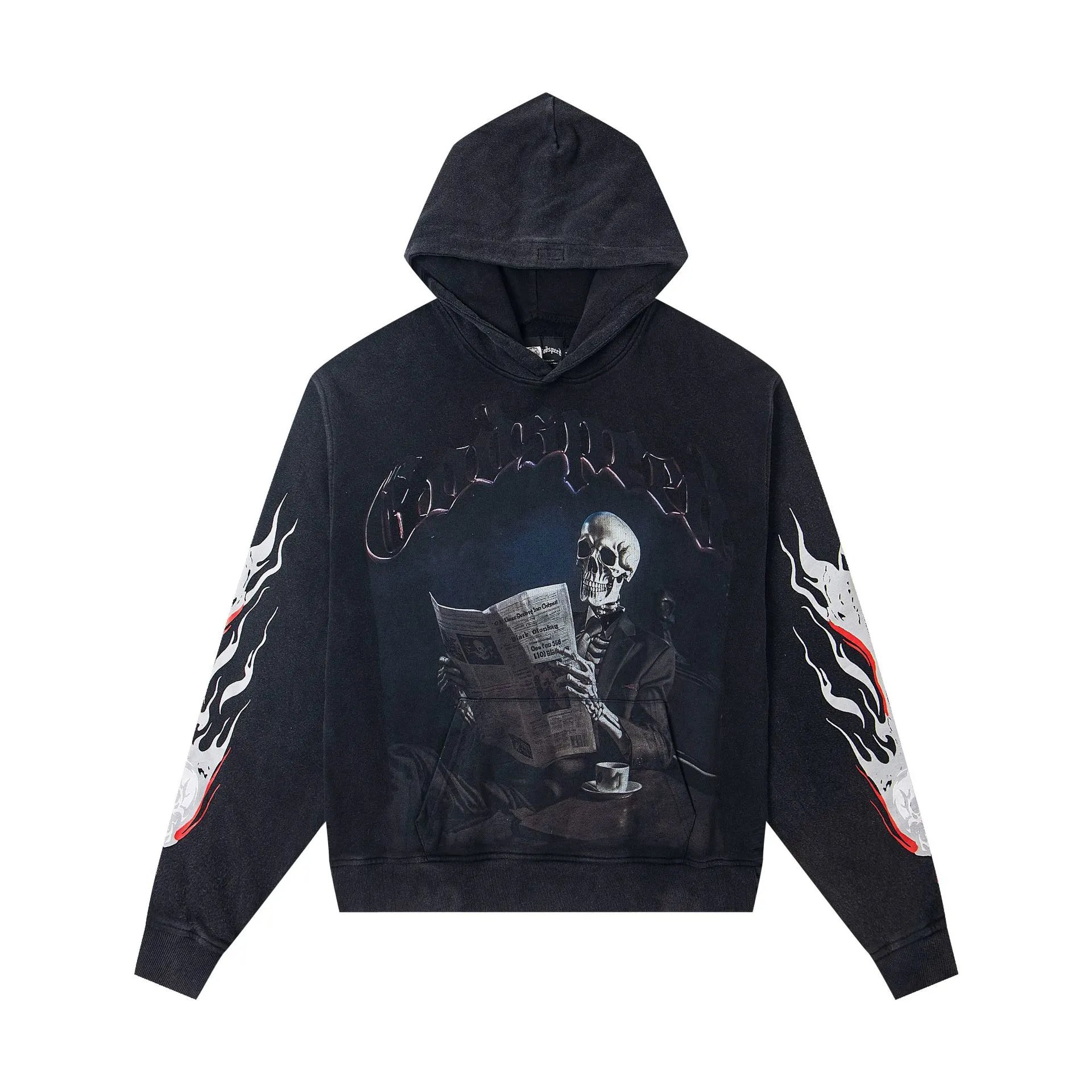 Godspeed Hoodies & Sweatshirts Graphic-print pullover hoodie — G03 black