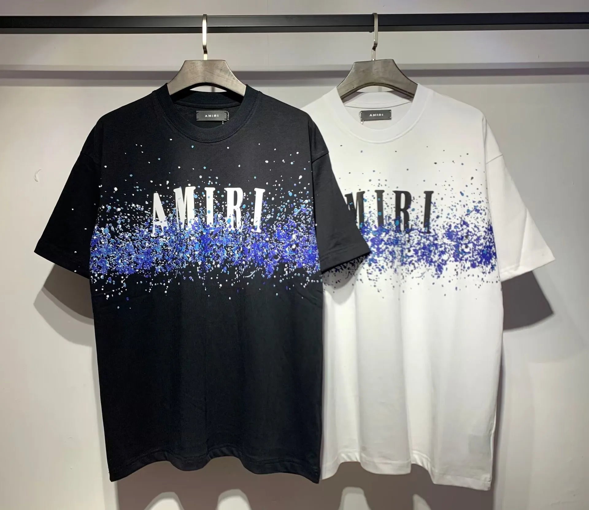 Amiri Palm Springs Graphic Print White T-Shirt - 7