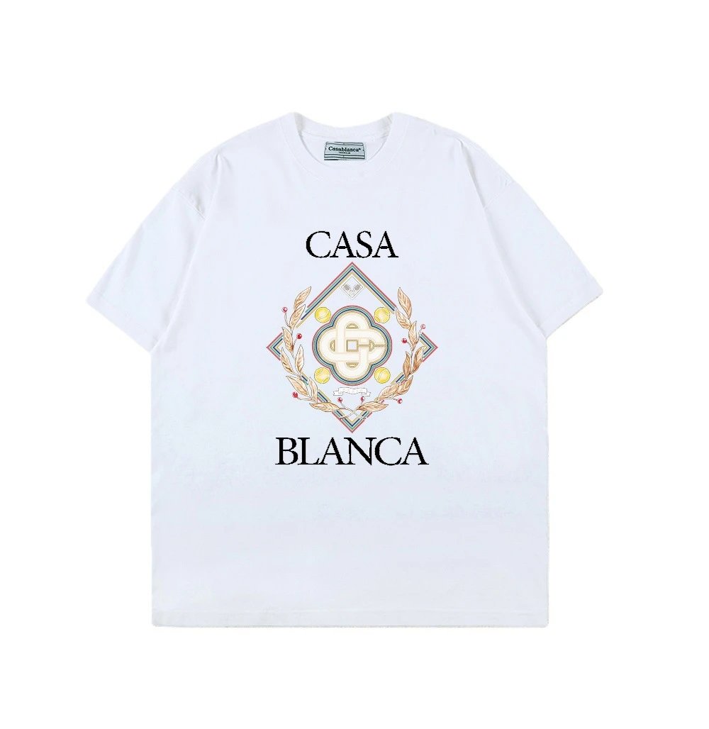 Casablanca Casa Sport Graphic Print White T-Shirt - 43
