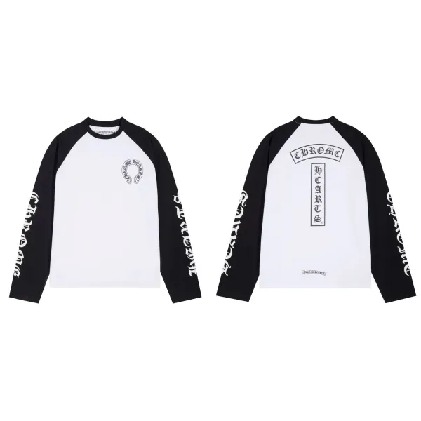 Chrome Hearts Multicolor Cross Cluster Long Sleeve T-Shirt Black - 21