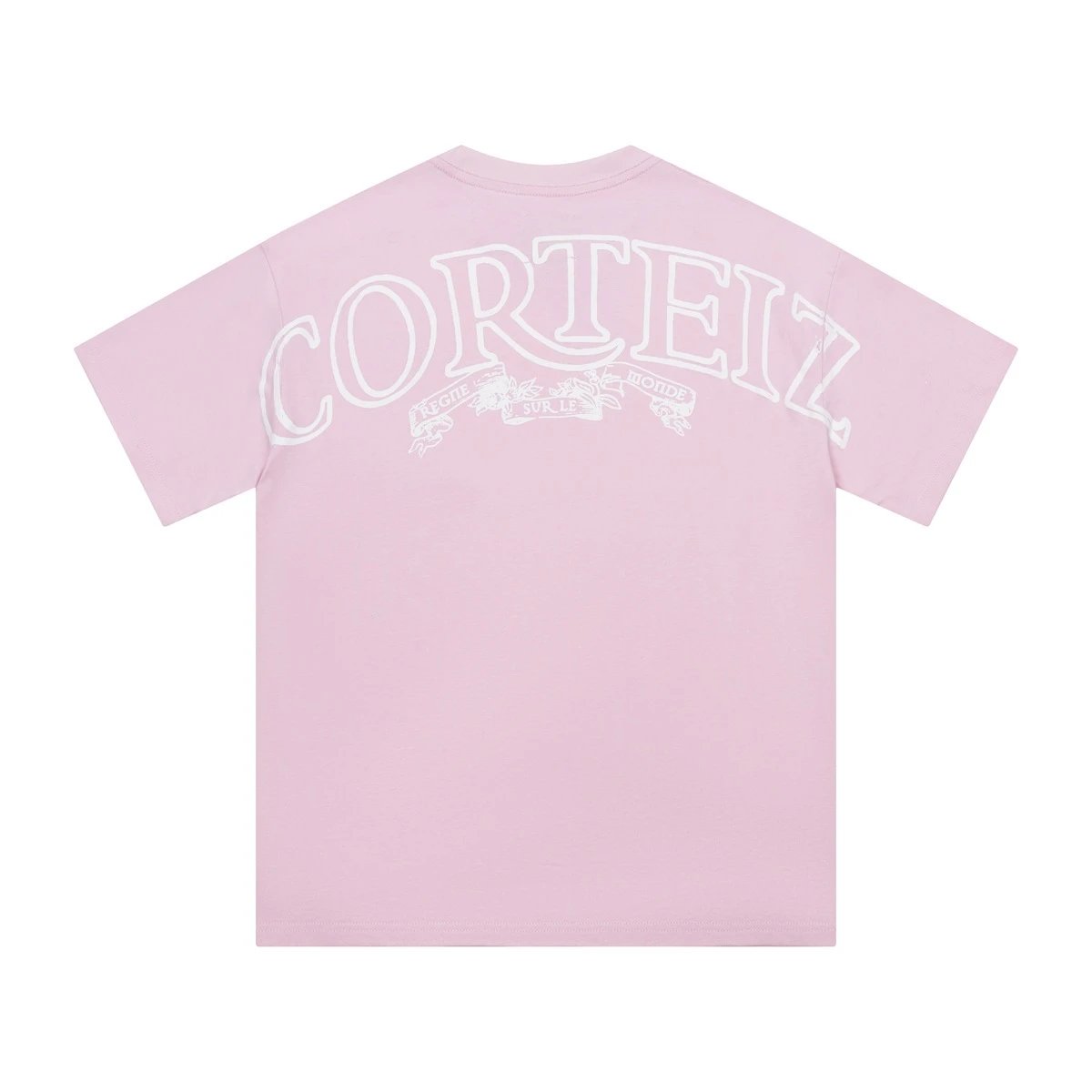 Corteiz Arch Logo Pink T-Shirt - 9