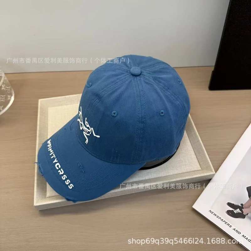 Arc'teryx x Infinitycrass Beige Distressed Baseball Cap - 29