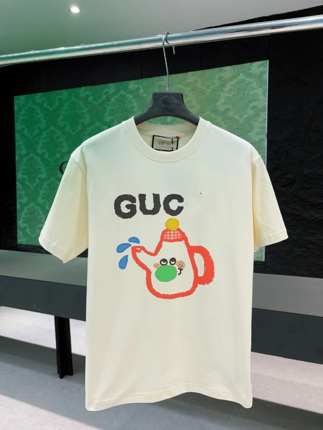 Gucci Crab Print T-Shirt White - 7