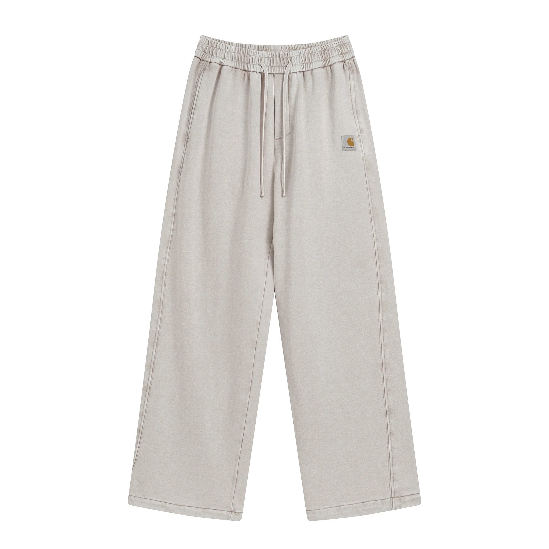 Carhartt Work In Progress Carhartt WIP Sweatpants Navy with Yellow Logo Sweatpants - 49