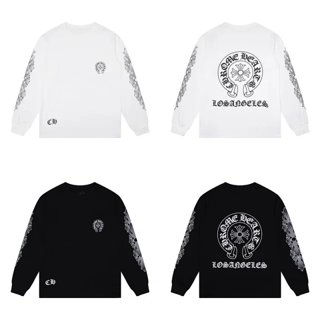 Chrome Hearts T-Shirts Graphic Long-Sleeve T-Shirt product detail image 7