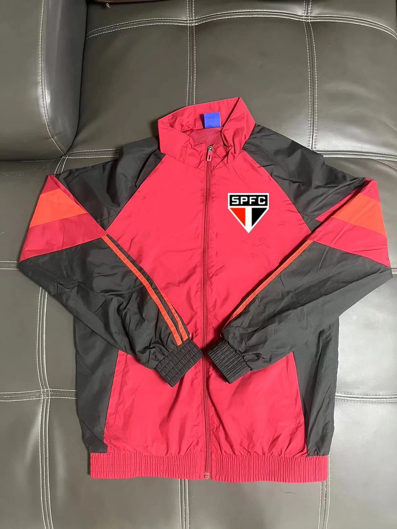 Corinthians SC Internacional Track Jacket Red / Black Outerwear - 16