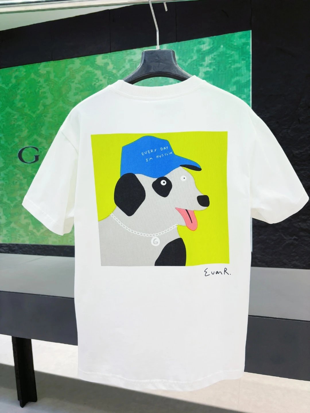 Gucci Crab Print Graphic T-Shirt Off-White - 16