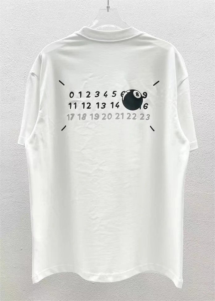 Maison Margiela Tabi Print White T-Shirt - 15