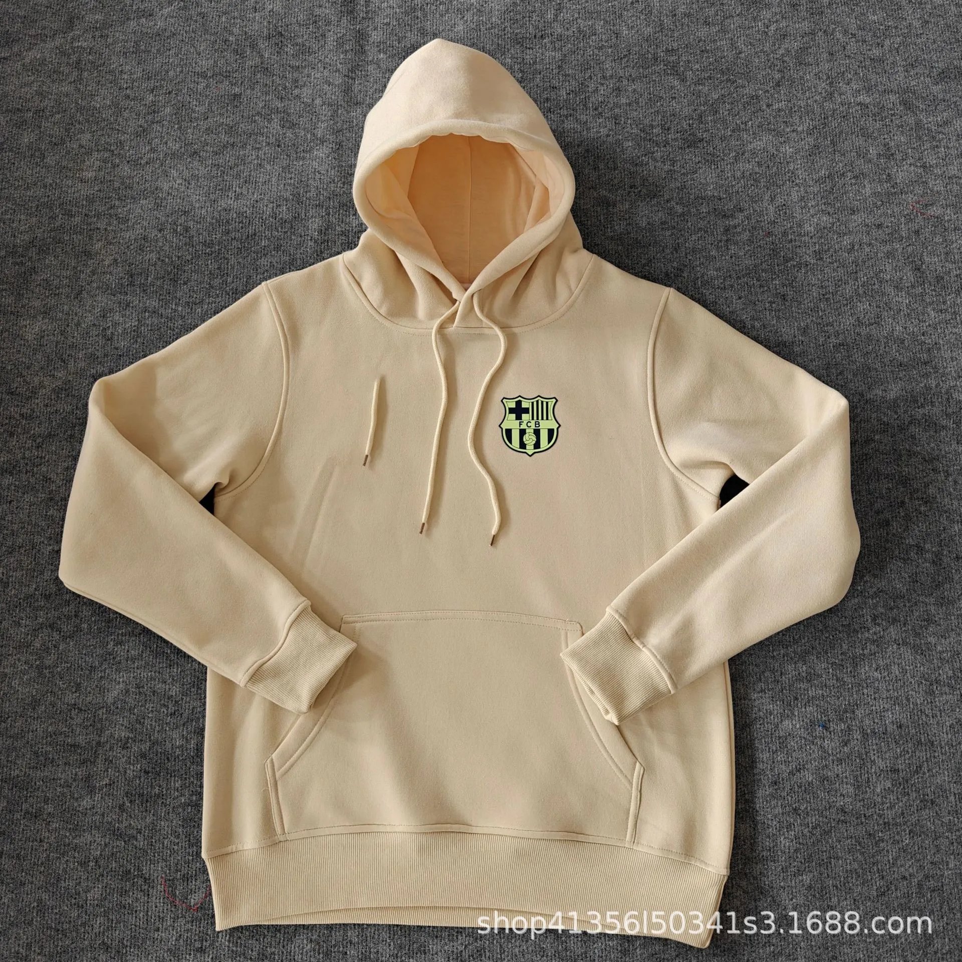 AC Milan Embroidered Hoodie Navy - 9