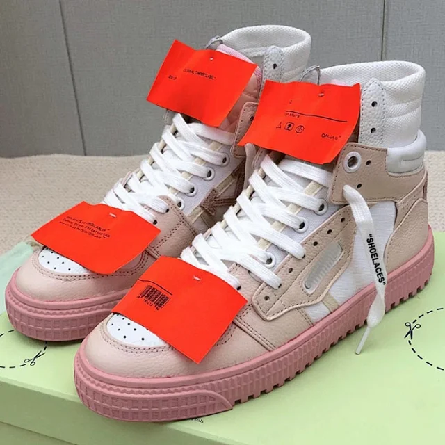 Unbranded Sneakers High-top lace-up with decorative tags product detail image 12