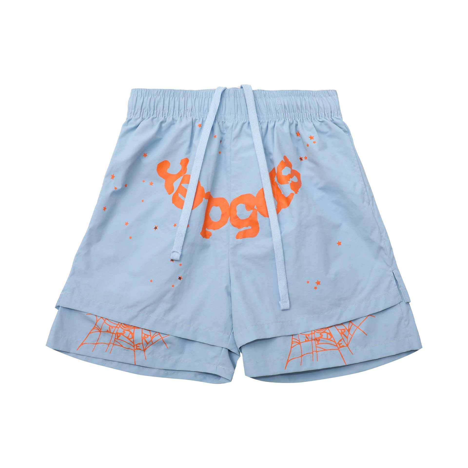 Design 'Teosde' Pink Graphic Shorts Gray - 11