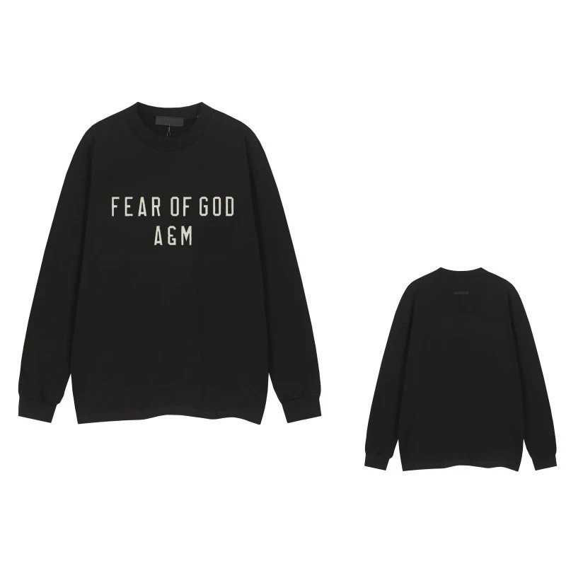 Design Wrestling Graphic Sweatshirt Black Sweater - 15