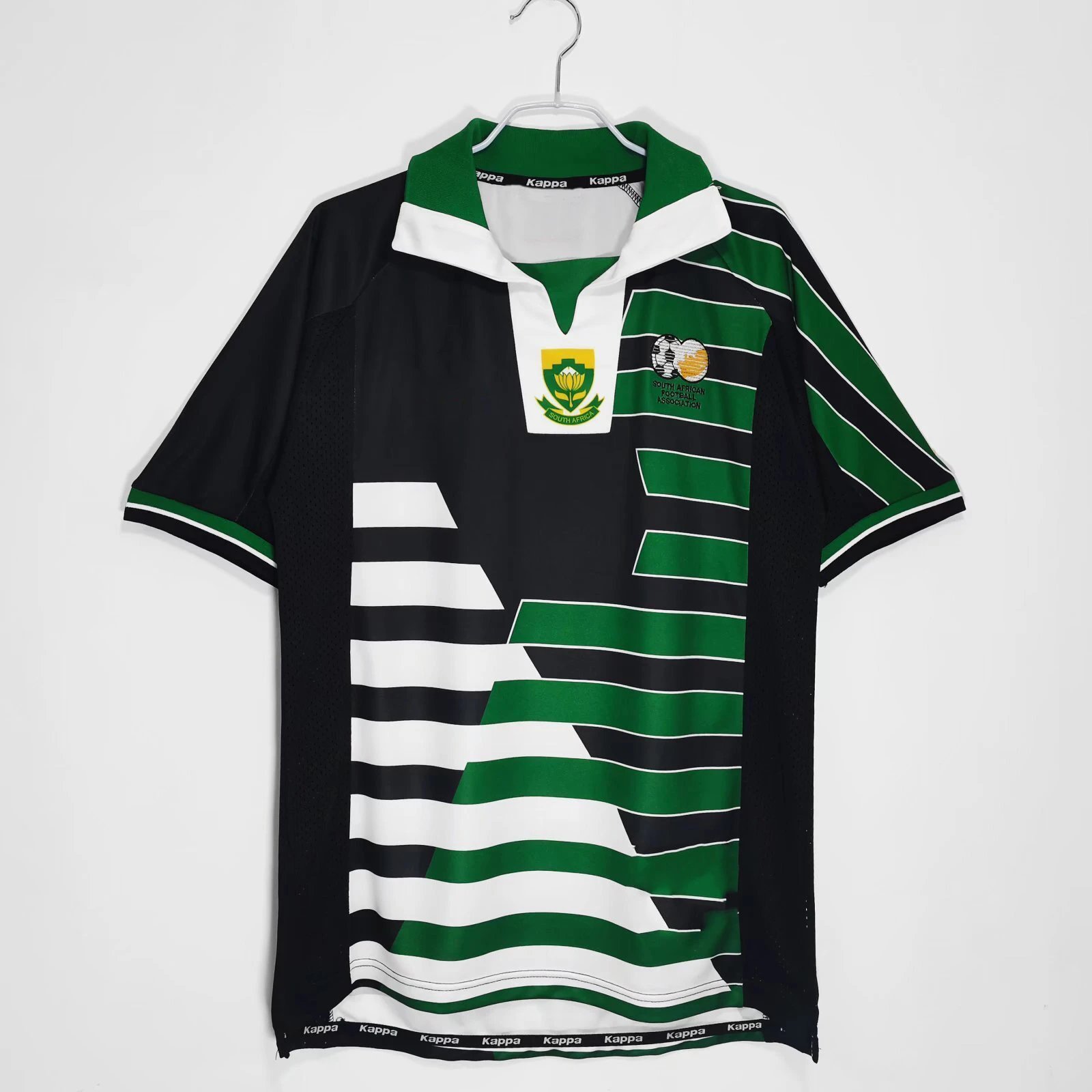 Design Opel x FAI Football Jersey White Green Jersey - 21