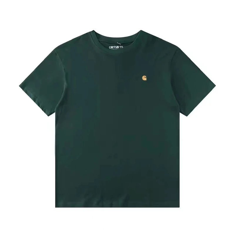 Carhartt Work In Progress Carhartt WIP Logo T-Shirt Forest Green T-Shirt T-Shirts - 7