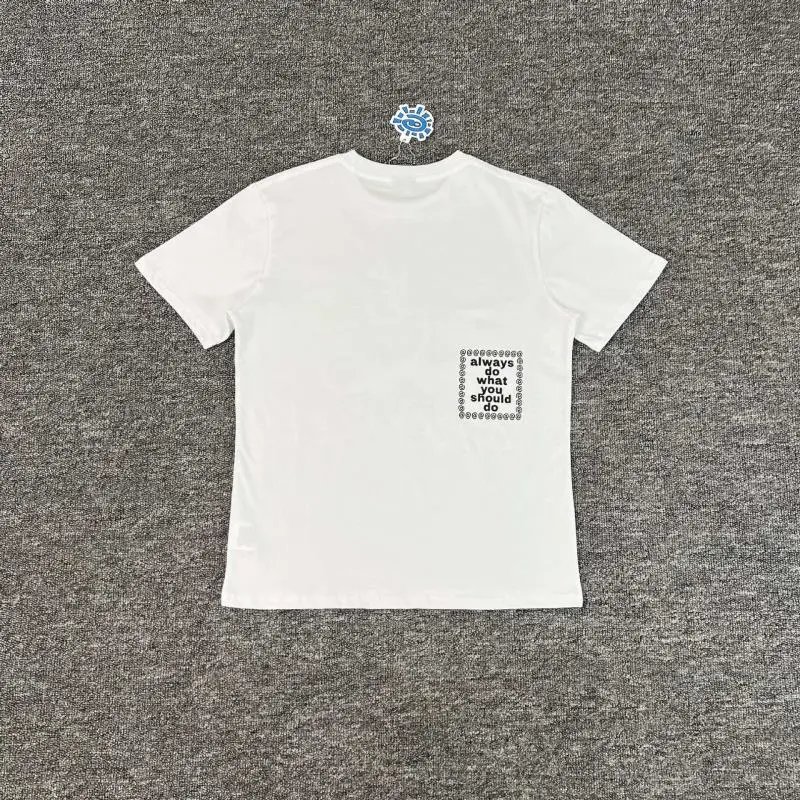 Design Surfboard Graphic Print White T-Shirt - 6