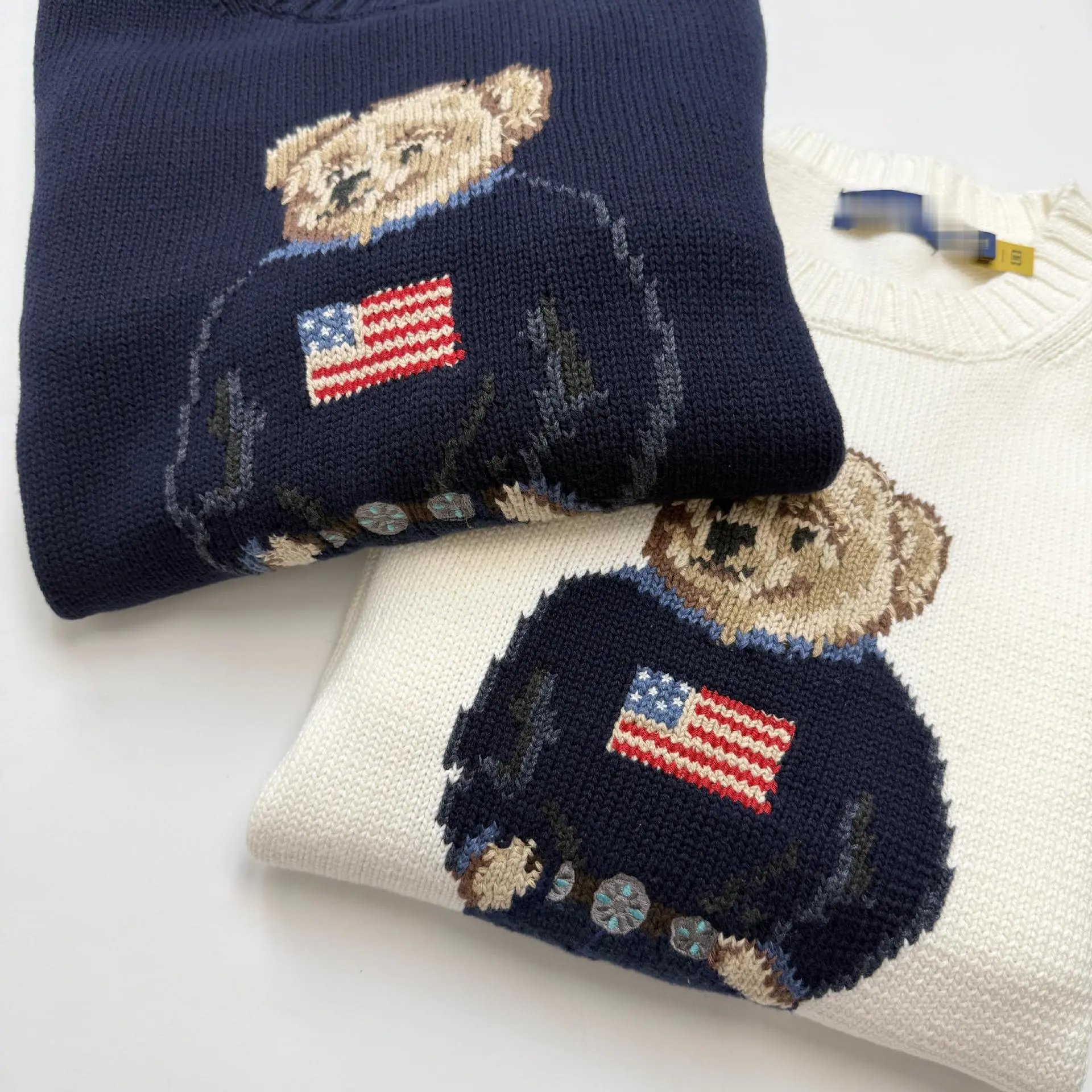 Polo Ralph Lauren Bear Sweater White - 12