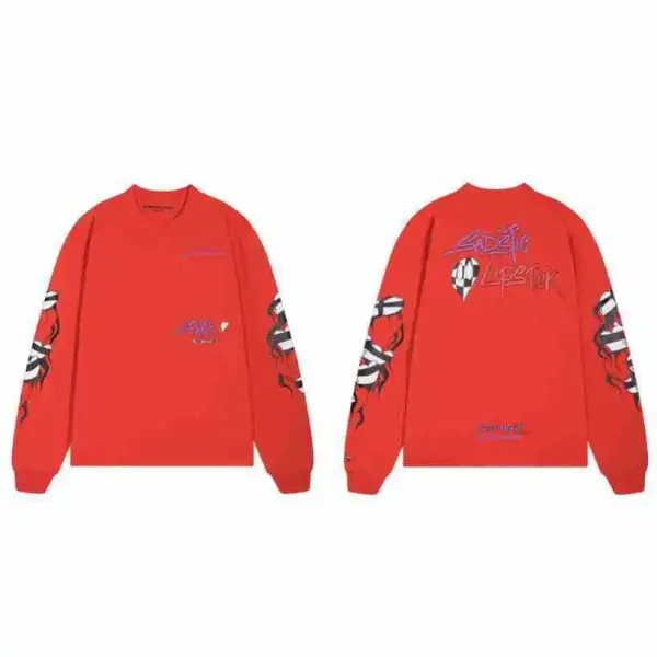 Chrome Hearts Multicolor Cross Cluster Long Sleeve T-Shirt Black - 12