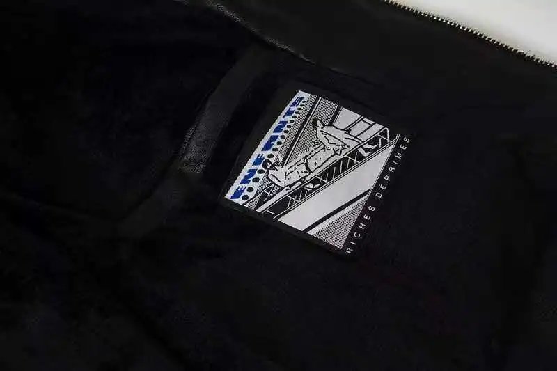 Gallery Dept x ERD White Distressed Graphic Jacket Outerwear - 20