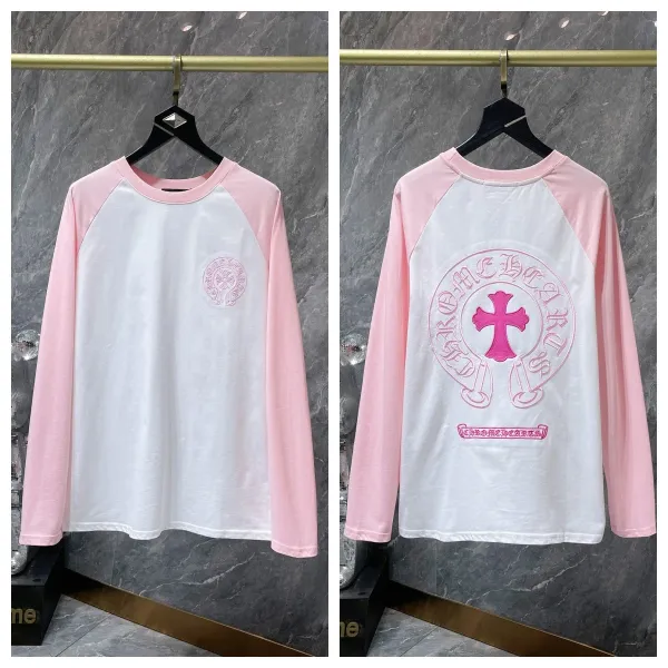 Chrome Hearts Multicolor Cross Cluster Long Sleeve T-Shirt Black - 35