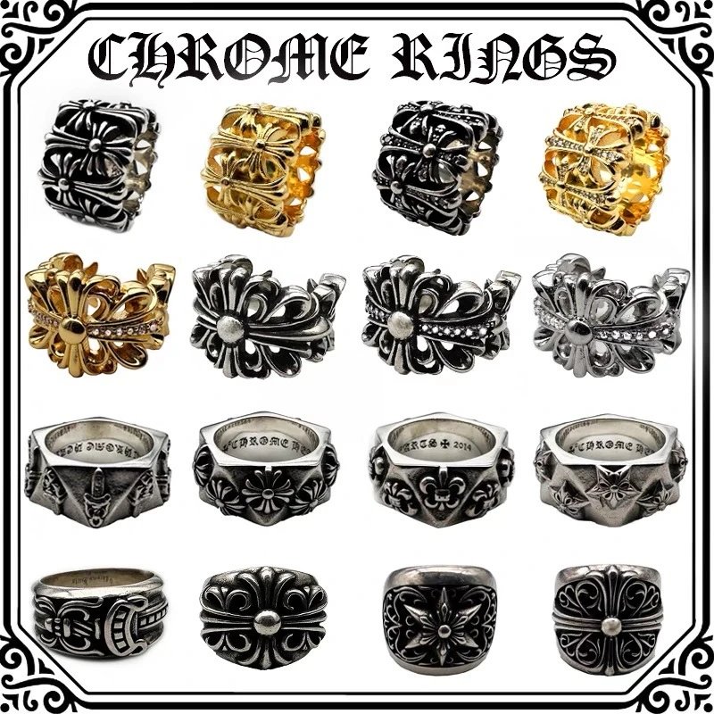 Chrome Rings Silver 