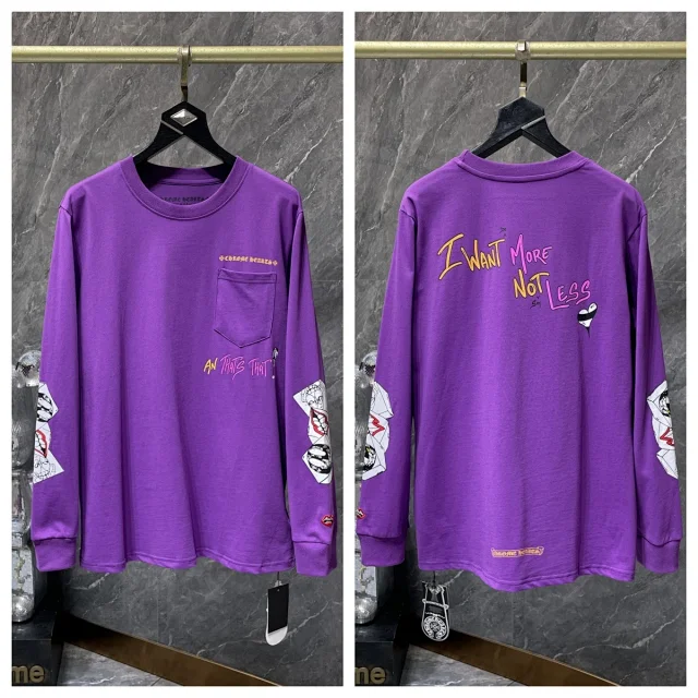 Chrome Hearts T-Shirts Graphic Long-Sleeve T-Shirt product detail image 38