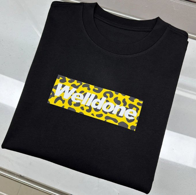 Design WE11DONE Classic Logo White T-Shirt T-Shirts - 7