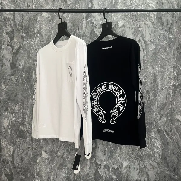 Chrome Hearts Multicolor Cross Cluster Long Sleeve T-Shirt Black - 27