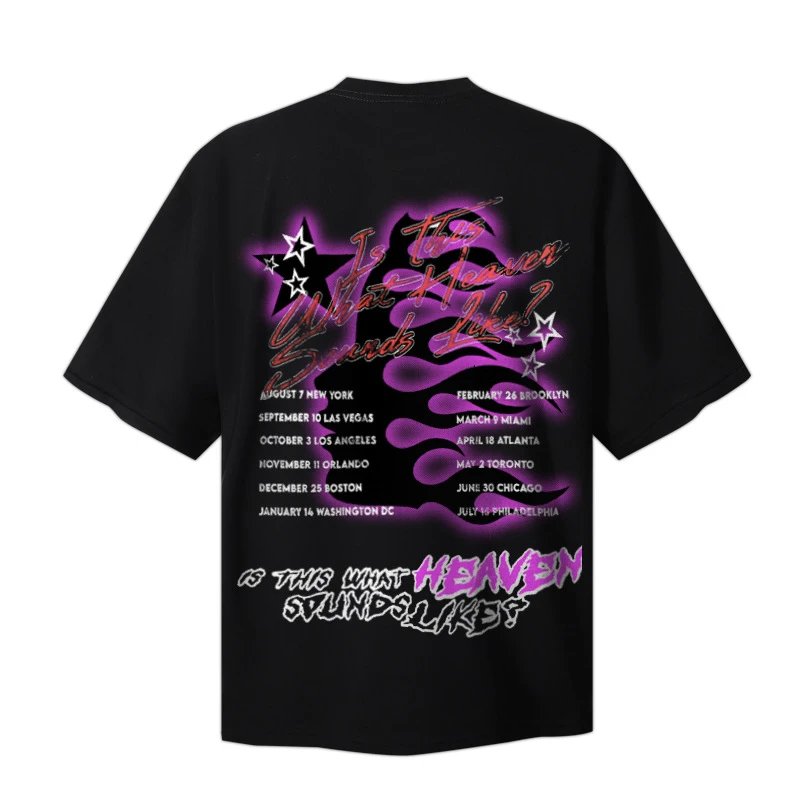 Hellstar Racing Graphic Print White T-Shirt - 5
