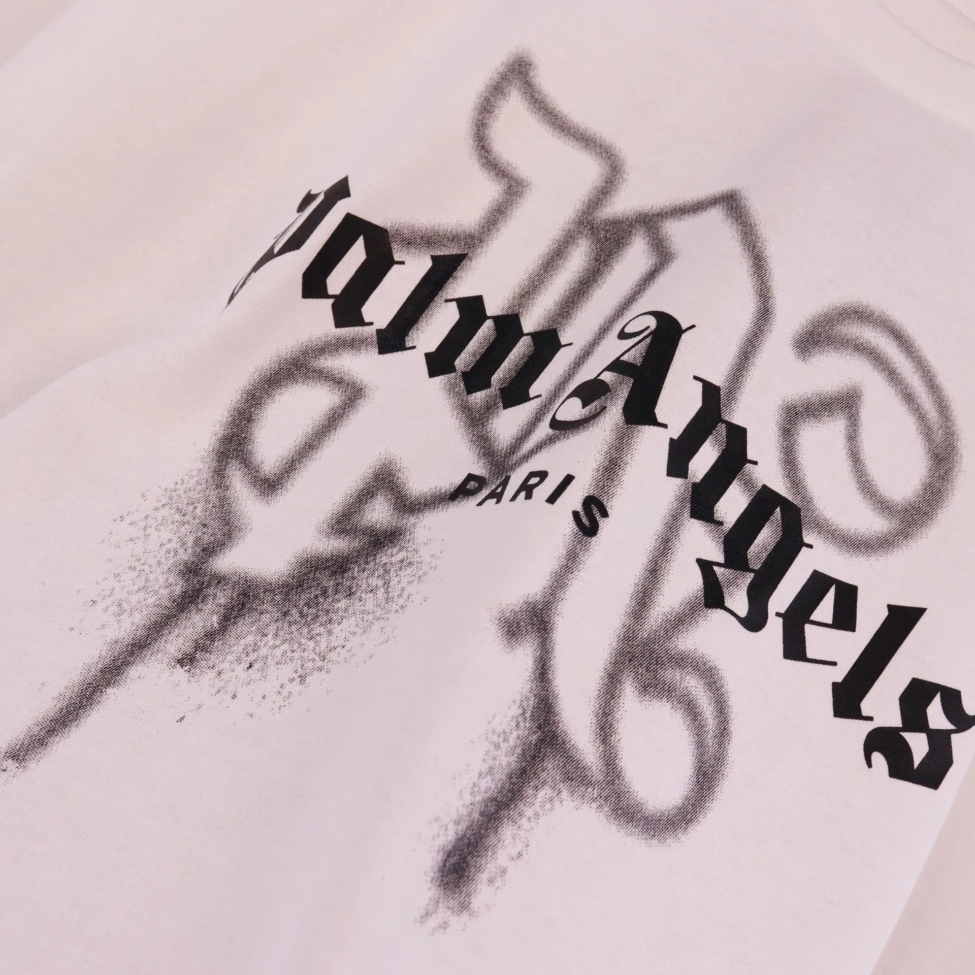Palm Angels Palm Tree Print Oversized T-Shirt Black - 24