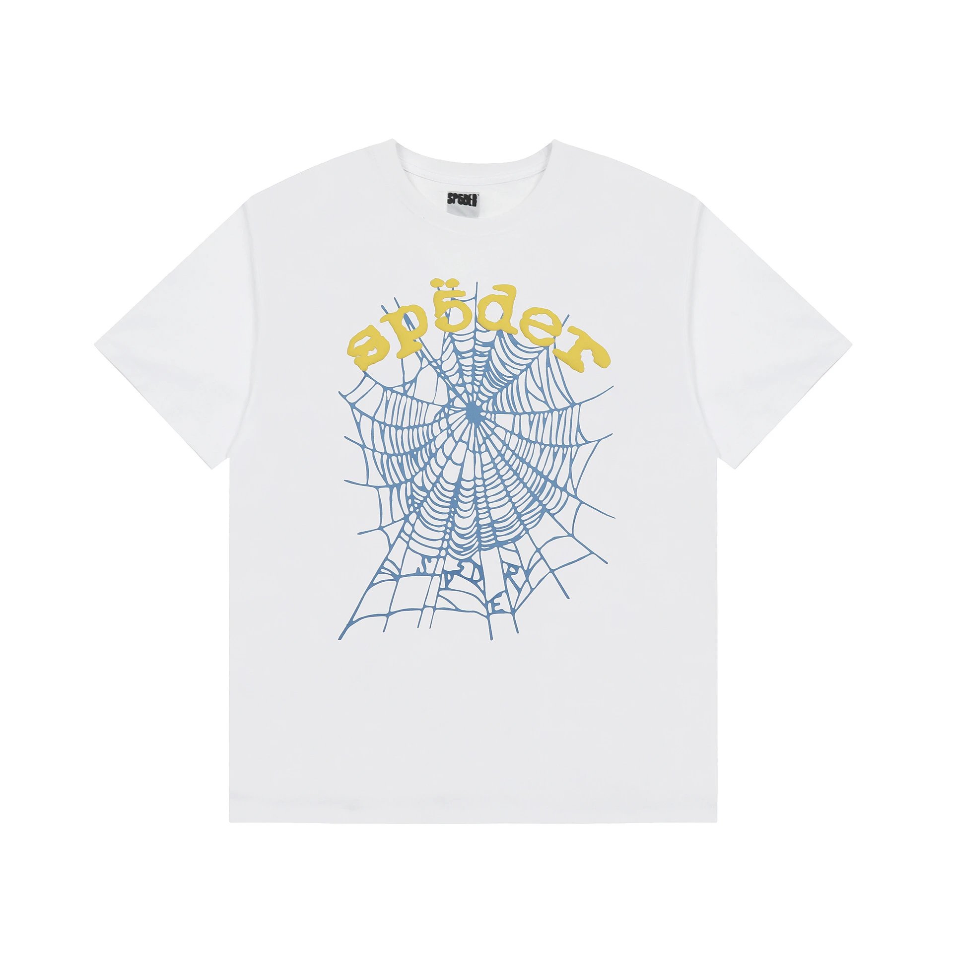 SP5DER Spider 5 Logo Blue T-Shirt - 12