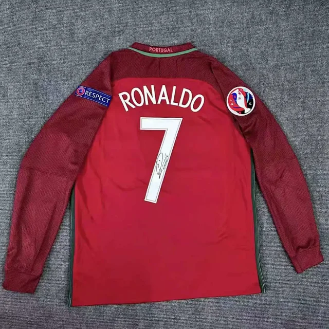 Real Madrid Football Jerseys Long-sleeve signed player jersey product detail image 6