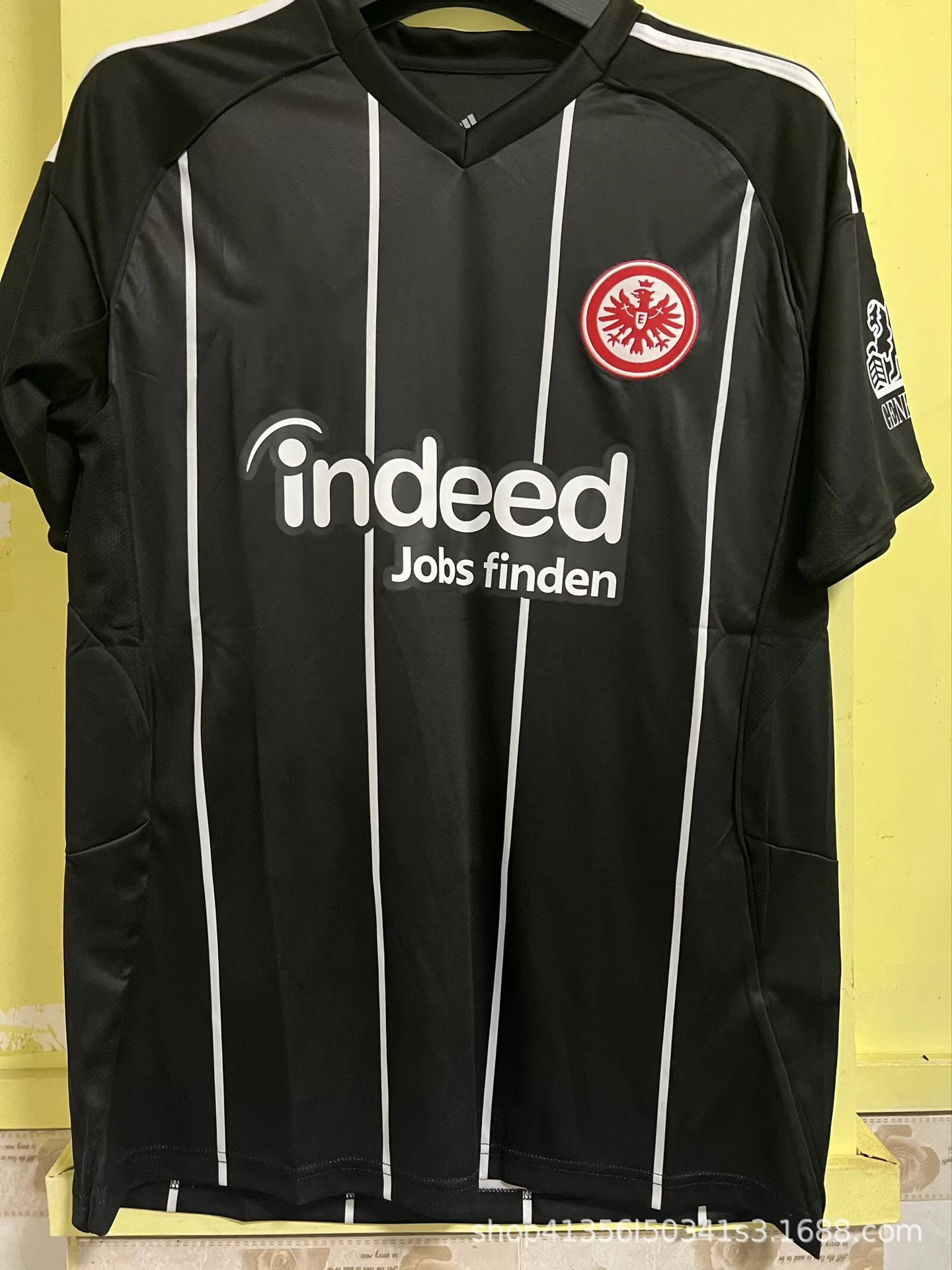 Design Leeds United x Red Bull Leipzig Third Jersey Black Gold Jersey - 8