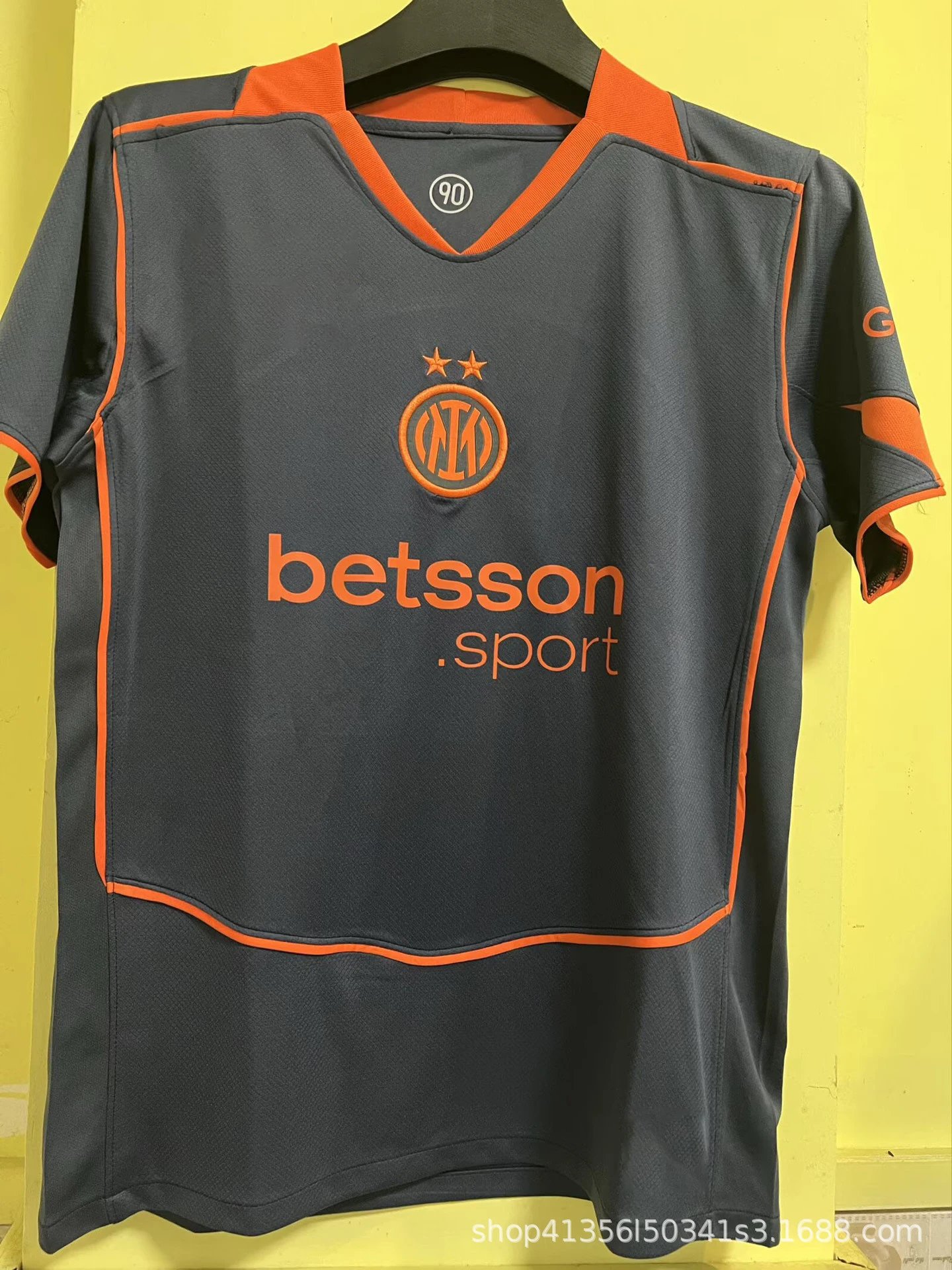Design Leeds United x Red Bull Leipzig Third Jersey Black Gold Jersey - 5