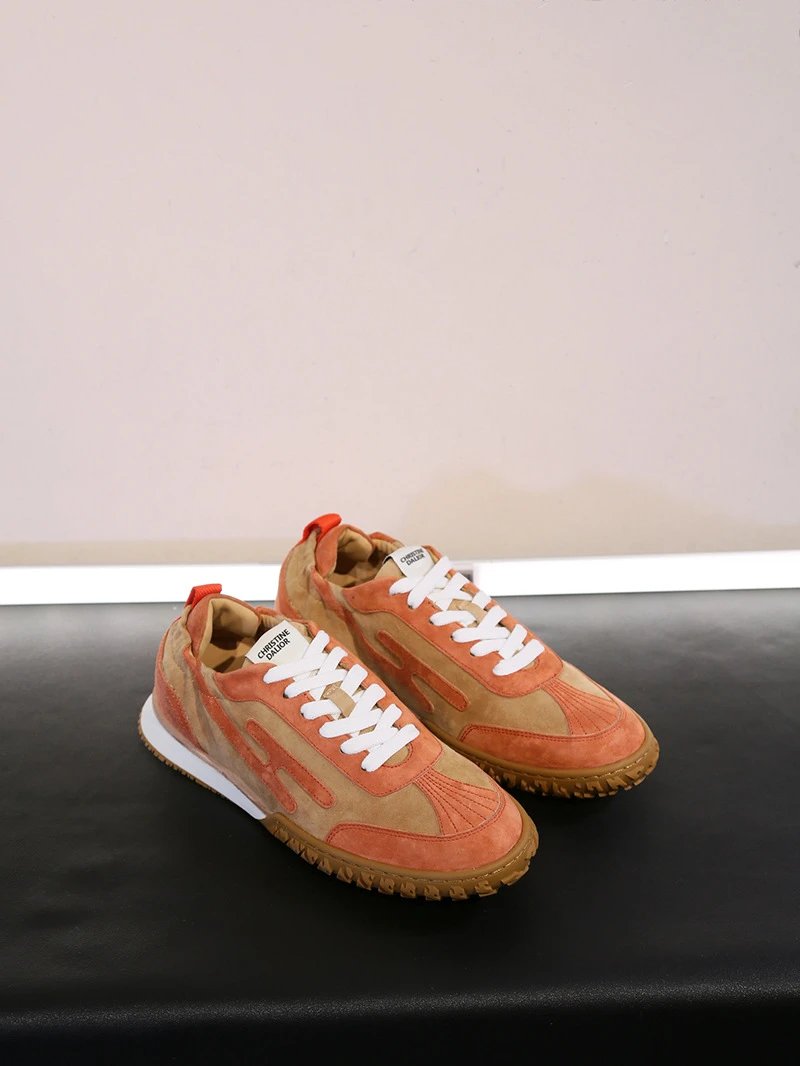 Hogan H-Street Beige Brown Sneakers - 42