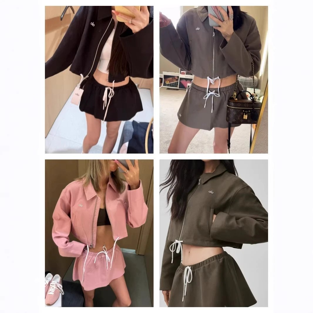 Olo Crop Jacket Blac