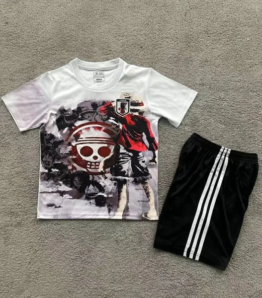 Design Naruto Uchiha Sasuke Cherry Blossom Jersey Set Black / Red - 24