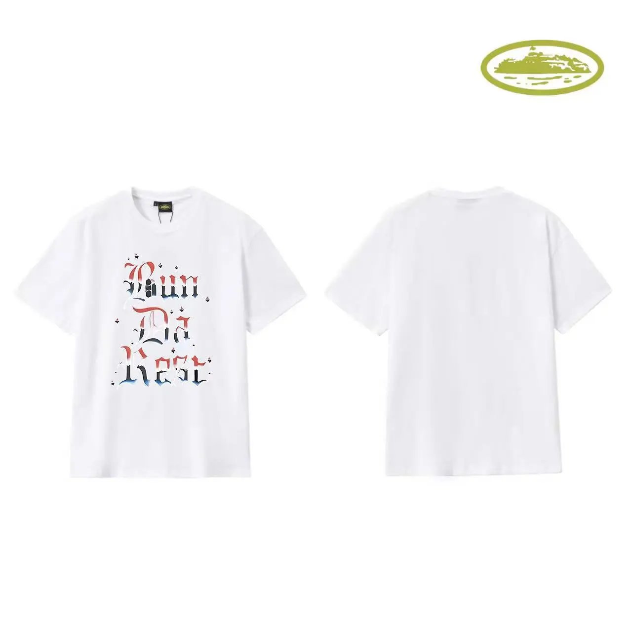 Design Cloud Burst Graphic T-Shirt White - 23
