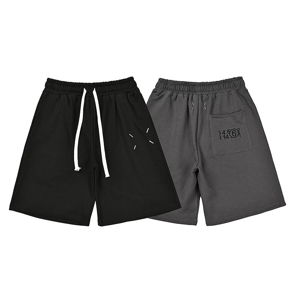 Off-White Zippered Drawstring Shorts Gray - 8