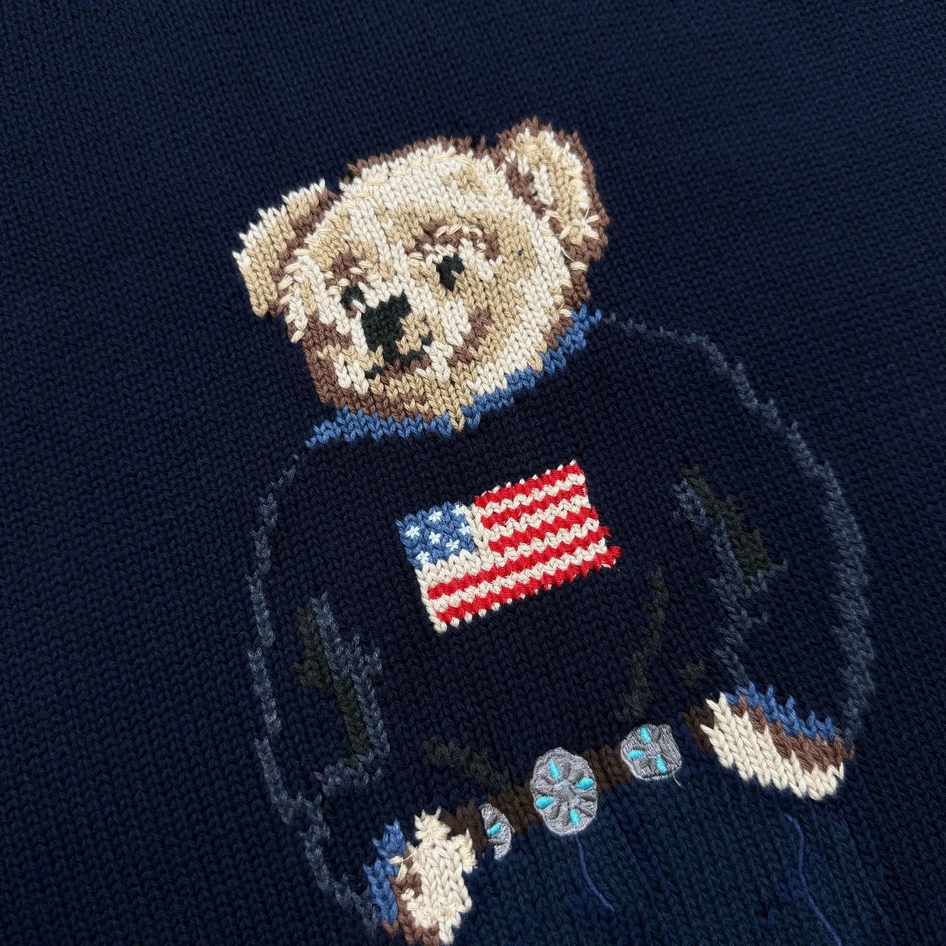 Polo Ralph Lauren Bear Sweater White - 15