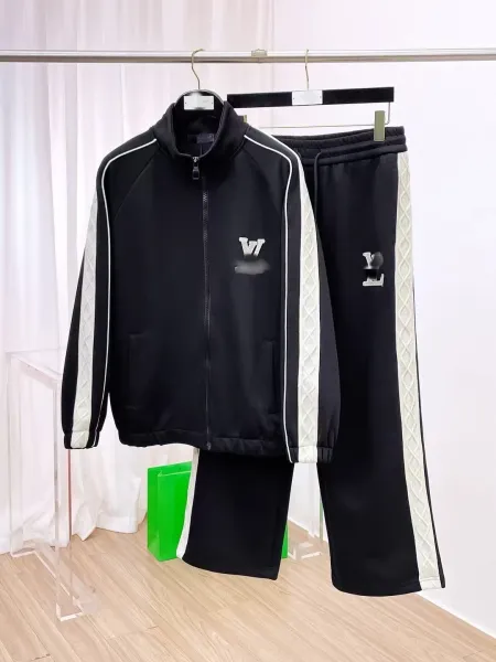 Louis Vuitton Monogram Stripe Tracksuit Black - 1