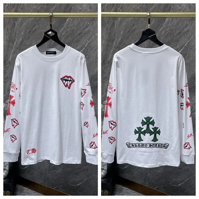 Chrome Hearts T-Shirts Graphic Long-Sleeve T-Shirt product detail image 41