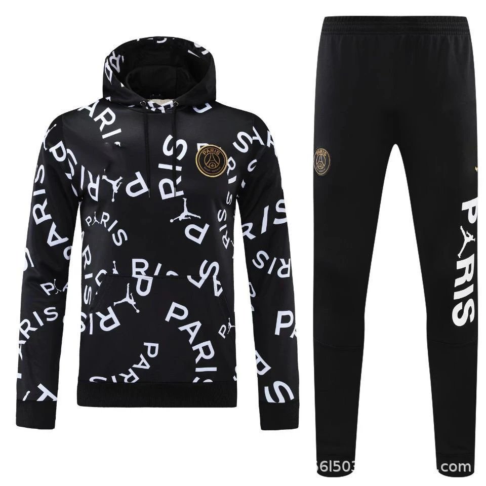 Flamengo Training Hoodie and Sweatpants Set Turquoise Navy Tracksuit - 15