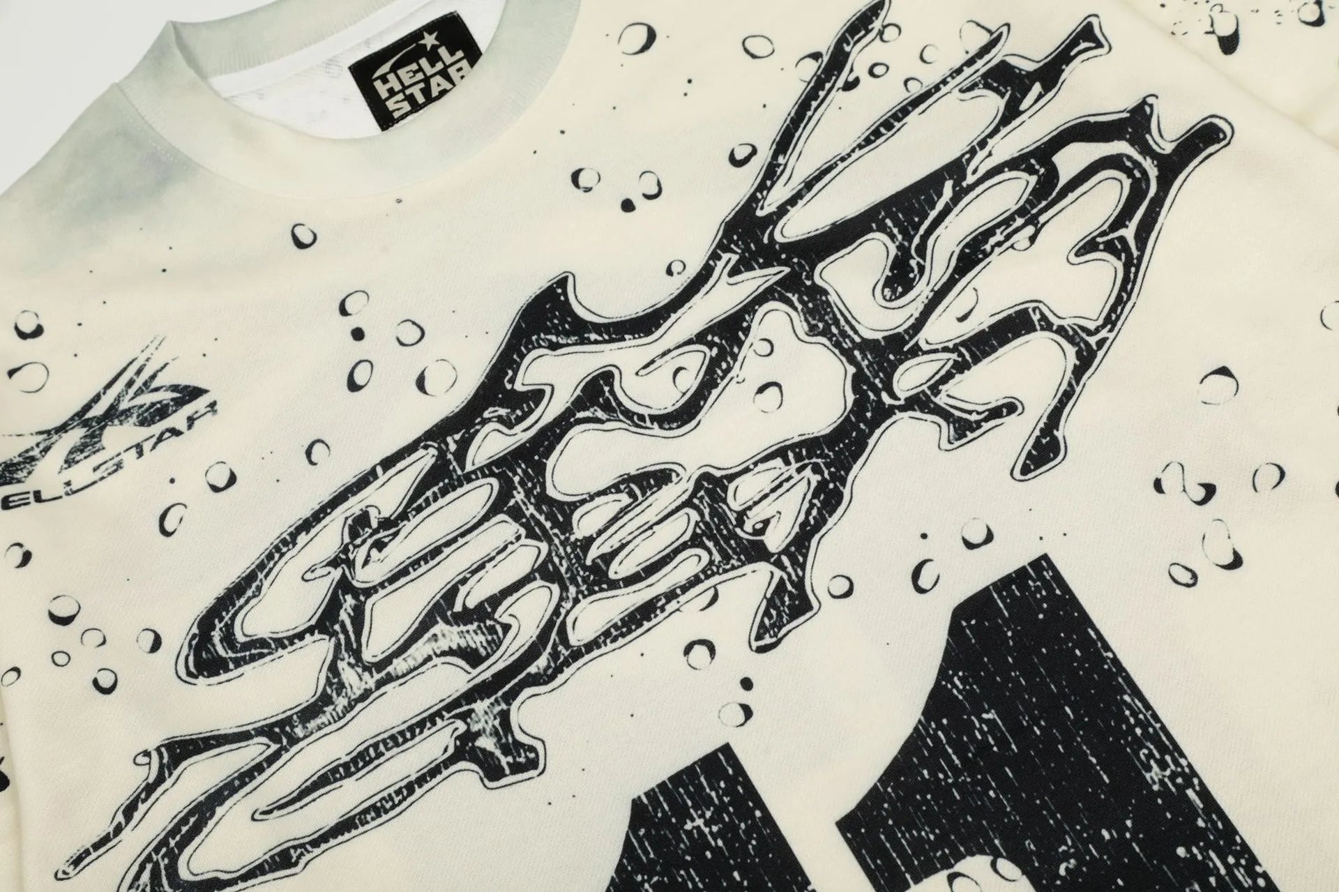 Hellstar Graphic Long-Sleeve Jersey White / Black - 26