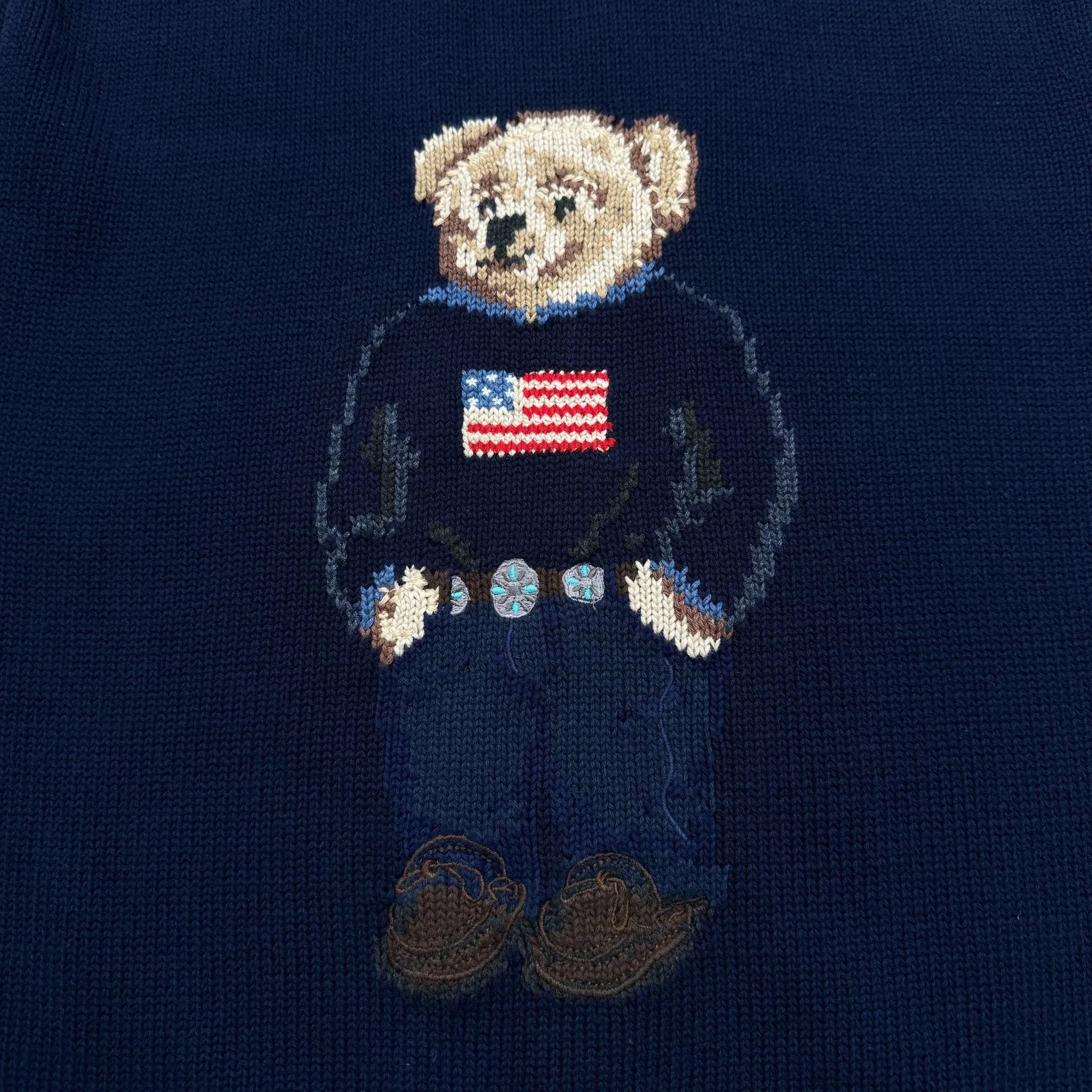Polo Ralph Lauren Bear Sweater White - 14