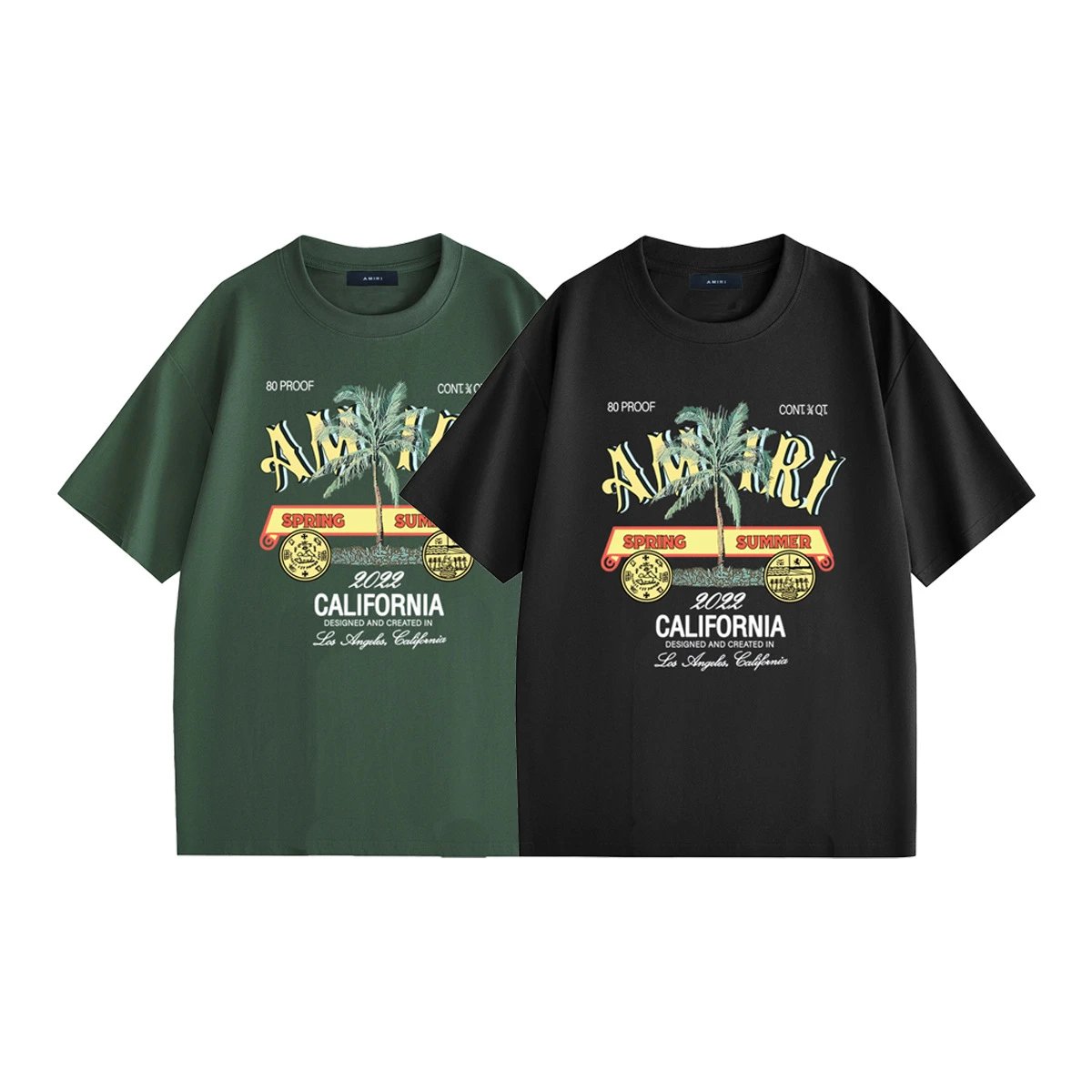 Amiri Dove Graphic Print Black T-Shirt - 3
